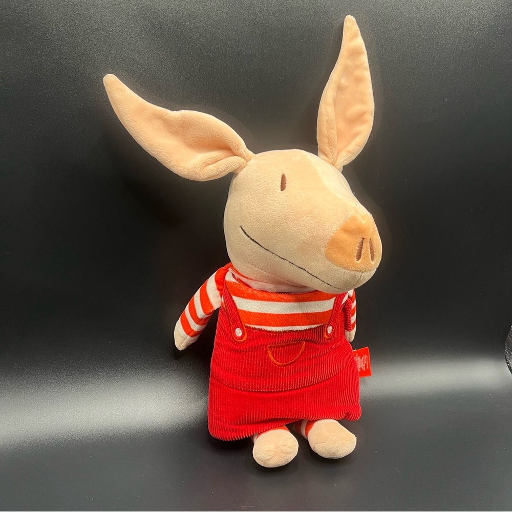 Olivia The Pig Storybook By Zoobies Book Buddies Plush Stuffed Animal 13" Doll